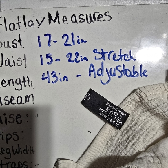 Me 2 magic Anthropologie me 2 magic bohemian white eyelet dress - Picture 5 of 6